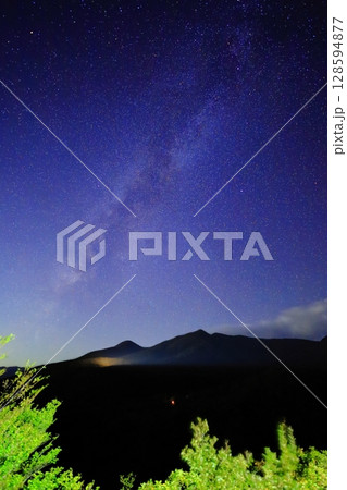 那須高原(恋人の聖地) 展望台からの天の川 128594877