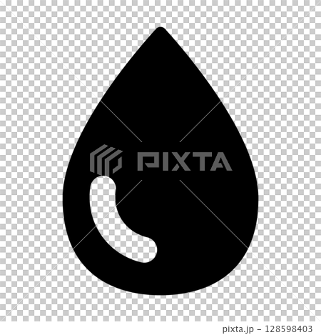 Water drop icon 128598403