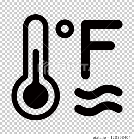 溫度計圖示（°F） 128598404