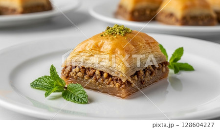 baklava/paxlava/バクラヴァ/بقلاوة baklava/paxlava/バクラヴァ/بقلاوة 128604227