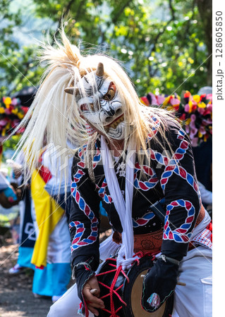 肥前佐賀の伝統芸能 面浮立 肥前佐賀の伝統芸能 面浮立 128605850