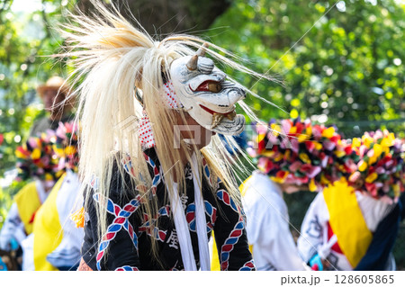 肥前佐賀の伝統芸能 面浮立 肥前佐賀の伝統芸能 面浮立 128605865