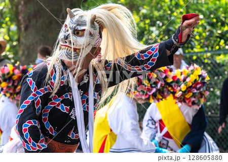 肥前佐賀の伝統芸能 面浮立 肥前佐賀の伝統芸能 面浮立 128605880