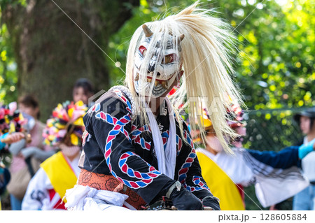 肥前佐賀の伝統芸能 面浮立 肥前佐賀の伝統芸能 面浮立 128605884
