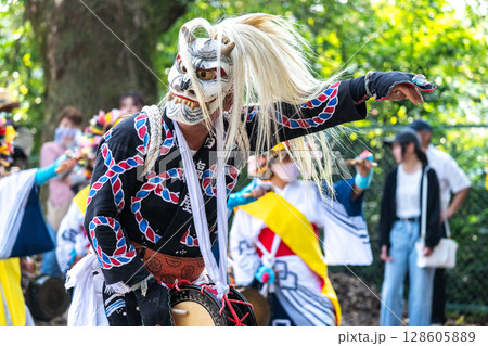 肥前佐賀の伝統芸能 面浮立 肥前佐賀の伝統芸能 面浮立 128605889