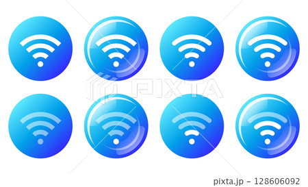 wifiのベクターアイコン 128606092