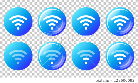 wifiのベクターアイコン 128606092