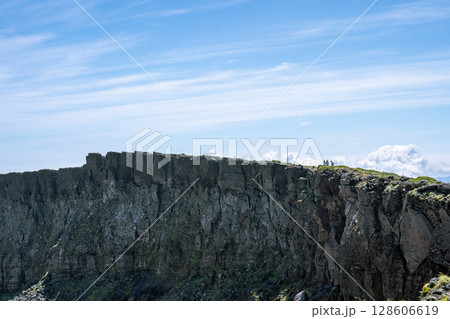 硫黄岳山頂の景色 128606619