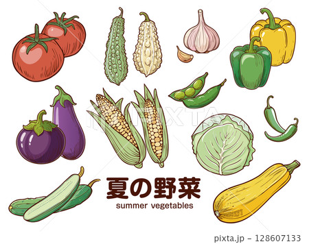 夏の野菜 128607133