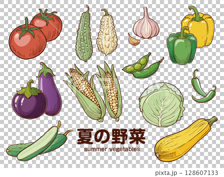 夏の野菜 128607133