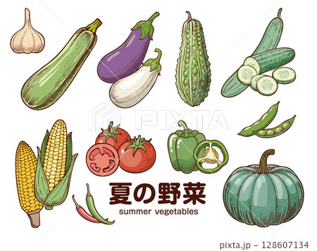 夏の野菜 128607134