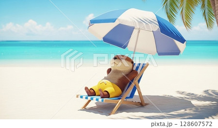 カワウソの日曜日 カワウソの日曜日 128607572