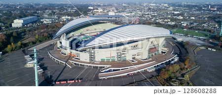 空撮「埼玉県」さいたまスタジアム2002の風景 128608288