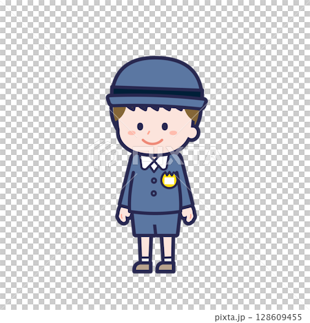 こども/ななめ/男の子 09 こども/ななめ/男の子 09 128609455