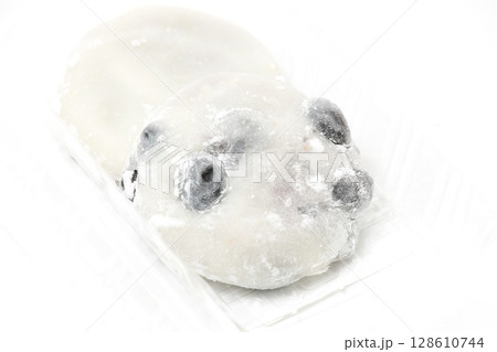 大福、豆大福、和菓子、和、お茶菓子、プラスチック容器、もち米、あんこ、餅、もち、食べ物、日本 128610744