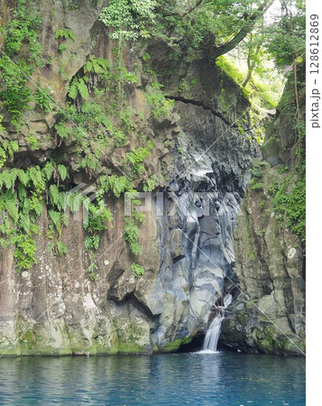 静岡県　景ヶ島渓谷　屏風岩　7月 128612869