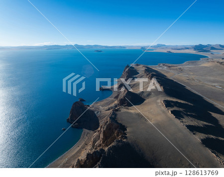 Beautiful lake landscape in Tibet,China Beautiful lake landscape in Tibet,China 128613769