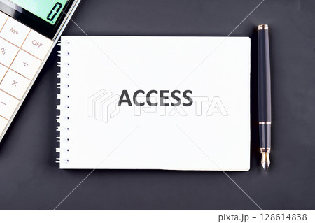 The ACCESS concept word. Business Technology Security Concept 128614838