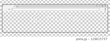 Simple browser illustration gray 128615737