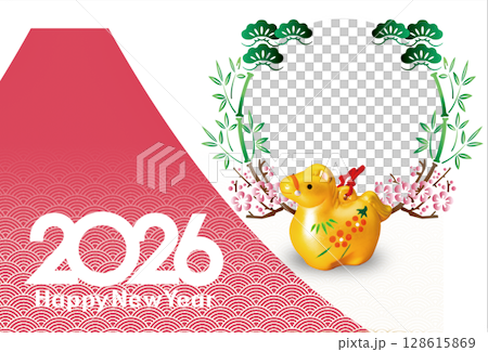 2026年賀 2026年賀 128615869