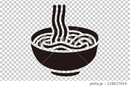 Simple noodles illustration 128617054