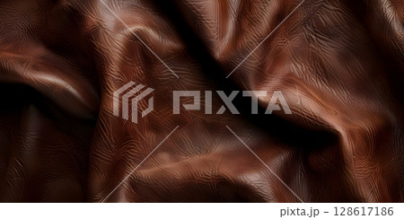 Earthy Elegance: Brown Background for Product Presentation, Rich Brown: Background for Products with a Natural Touch-Ai-generated 128617186