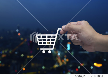 Business shopping online concept 128618318