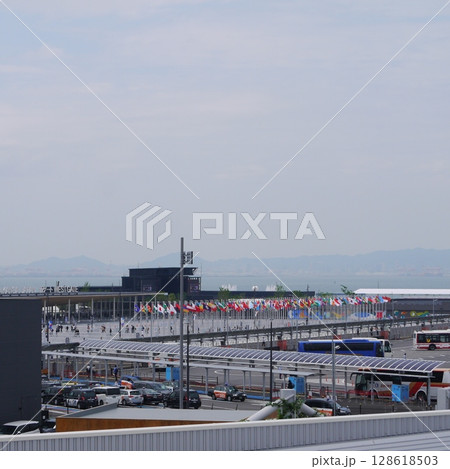 万博の西ゲート 万博の西ゲート 128618503