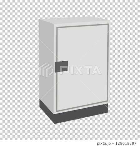 交付箱子的例證 128618597