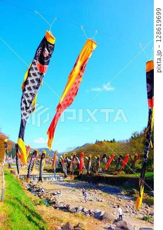 こいのぼり 鯉のぼり 鯉幟 高瀬川 山形市 こいのぼり 鯉のぼり 鯉幟 高瀬川 山形市 128619699