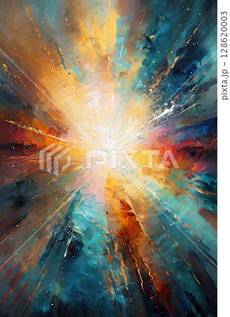 Depth and Motion in Artful Abstraction 128620003