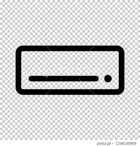 Simple air conditioner icon Simple air conditioner icon 128620908