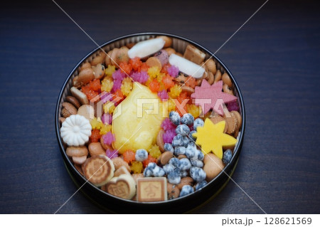 和菓子 金平糖 和菓子 金平糖 128621569