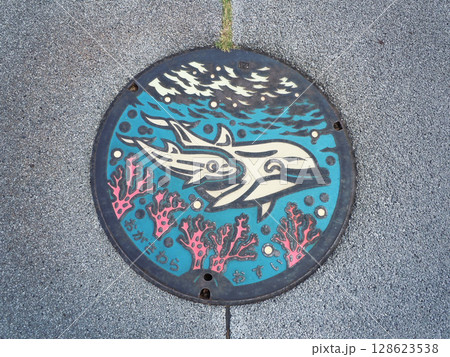 ご当地マンホール(父島) ご当地マンホール(父島) 128623538