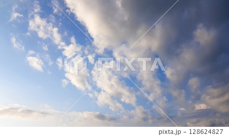 Natural sky with cloud, nature weather background. Environment, atmosphere and heaven concept Natural sky with cloud, nature weather background. Environment, atmosphere and heaven concept 128624827
