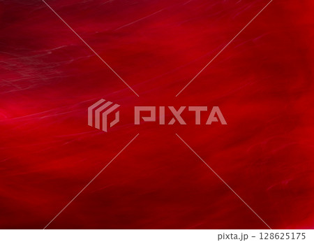 赤色と黒色の絵具で塗った背景 128625175