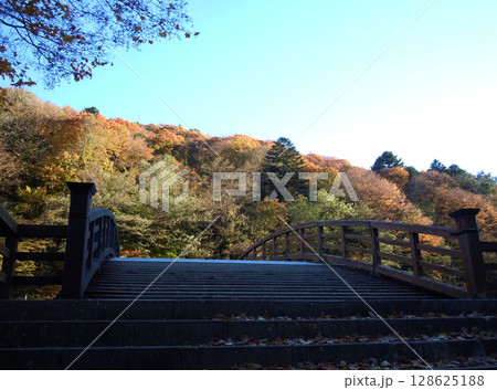 木曽の大橋・横(長野県塩尻市) 木曽の大橋・横(長野県塩尻市) 128625188