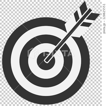 Target and Arrow 128625551