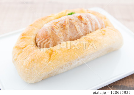 おいしいフランクロール 128625923