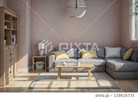 リビング 128626735