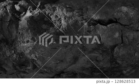 ダークトーン　ストーン　テクスチャー 背景 128628513