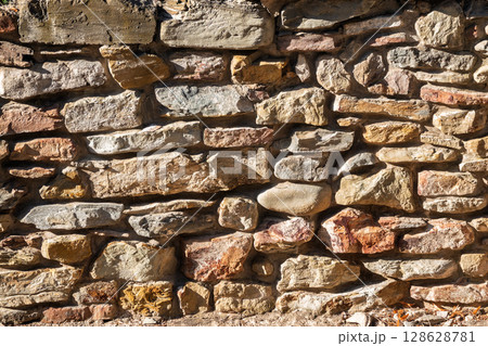 Backgrounds of the old stone wall. Backgrounds of the old stone wall. 128628781