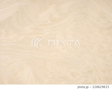 Swirling sands of time captured in wood, a delicate dance of alabaster and cream in nature's design 128629615
