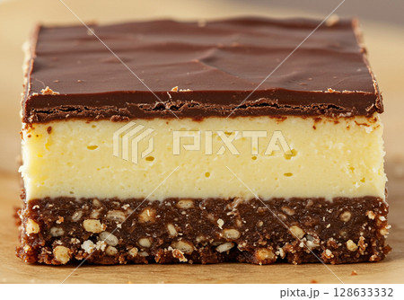 Delicious Chocolate Vanilla Slice Dessert Delicious Chocolate Vanilla Slice Dessert 128633332