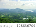 View of the beautiful jungle depths of Yanoda Park on Hainan Island, China. 128636709
