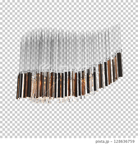 crystal chandelier for the interior isolated on transparent background, home lighting, 3D illustration, cg render crystal chandelier for the interior isolated on transparent background, home lighting, 3D illustration, cg render 128636759