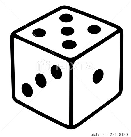 サイコロの出目 128638120