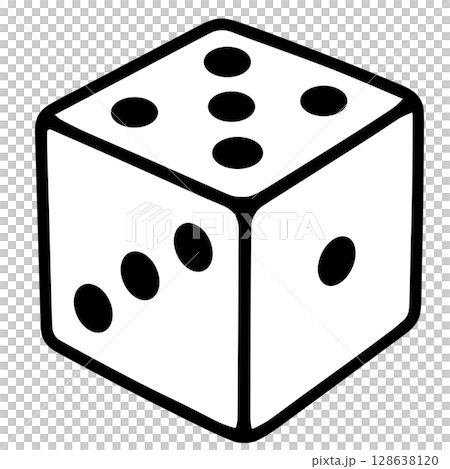 サイコロの出目 128638120