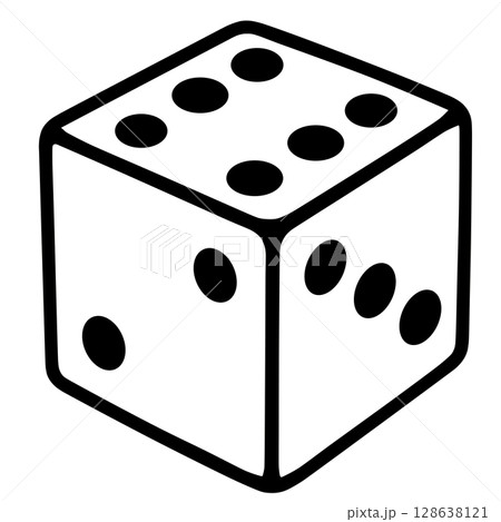 サイコロの出目 128638121