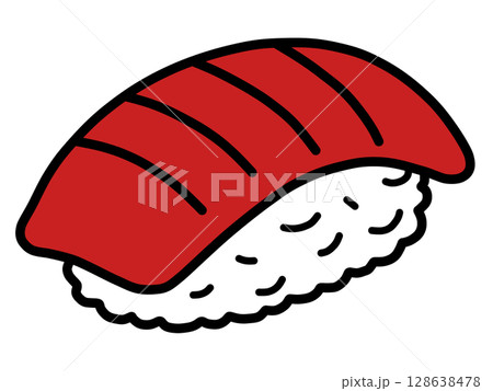 まぐろの握り「AI生成画像」 128638478